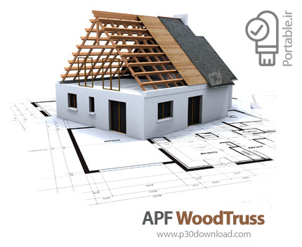 دانلود APF WoodTruss v3.3.0.0 Portable - نرم افزار طراحی خرپای چوبی پرتابل (بدون نیاز به نصب)