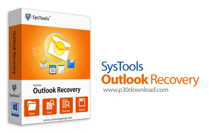 دانلود SysTools Outlook Recovery v9.0 x64 + v7.0 - نرم افزار بازیابی داده های اوت لوک