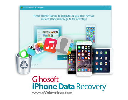 دانلود Gihosoft iPhone Data Recovery v4.2.8 - نرم افزار بازیابی اطلاعات آیفون، آی پد و آیپاد