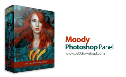 دانلود Moody Photoshop Panel v1.1.2 - پلاگین زیباسازی حرفه‌ای رنگ‌ها در فتوشاپ