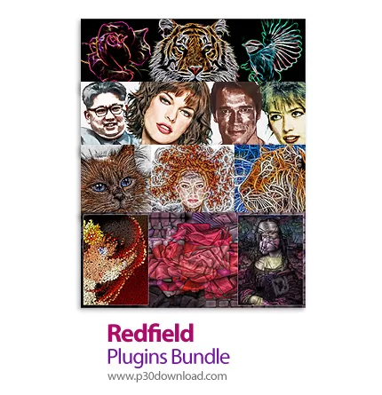 دانلود Redfield Plugins Bundle v2007-2019 for Adobe Photoshop - مجموعه پلاگین های جلوه های ویژه و وی