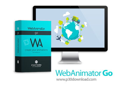 دانلود Incomedia WebAnimator Go v3.0.4 - نرم افزار ایجاد طرح های متحرک و انیمیشنی برای صفحات وب