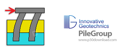 دانلود Innovative Geotechnics PileGroup v2.1 - نرم افزار آنالیز غیرخطی سه‌بعدی برای شمع‌های گروهی تح