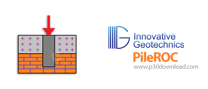 دانلود Innovative Geotechnics PileROC v2.0 - نرم افزار طراحی و آنالیز سوکت‌های سنگ‌شکن تحت بارگذاری 