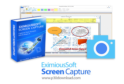 دانلود EximiousSoft Screen Capture v2.10 - نرم افزار ضبط تصویر از محیط دسکتاپ با امکان ویرایش