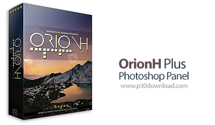 دانلود OrionH Plus Photoshop Panel v1.2.1 - پنل فتوشاپ برای بهبود کیفیت عکس های آسمان شب