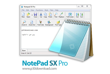 دانلود NotePad SX Pro v1.5.0 - نرم افزار ویرایشگر متن حرفه ای