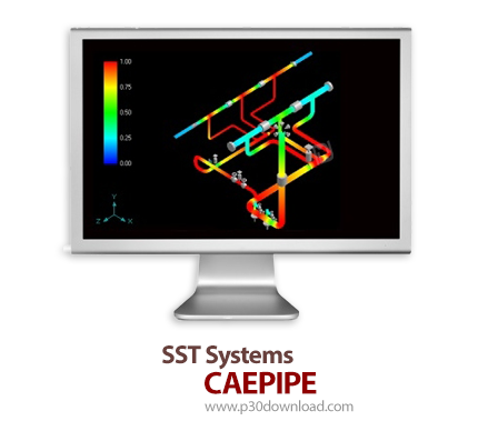 دانلود SST Systems CAEPIPE v10.0 - نرم افزار تحلیل تنش لوله