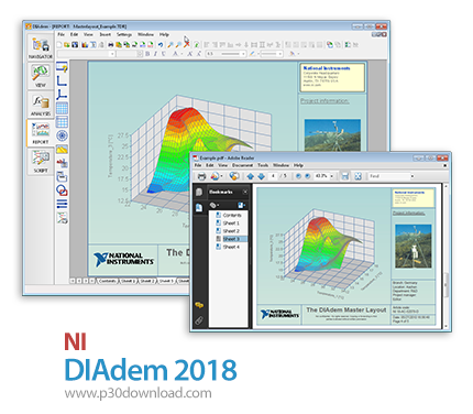 دانلود NI DIAdem 2018 SP1 v18.0.1f7333 x64 - نرم افزار تحلیل و گزارش داده‌های اندازه‌گیری