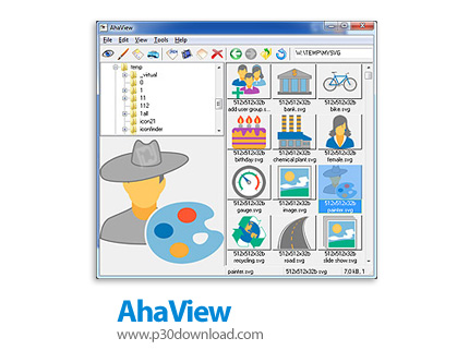 دانلود Aha-Soft AhaView v4.59 - نرم افزار نمایش و تبدیل فرمت عکس