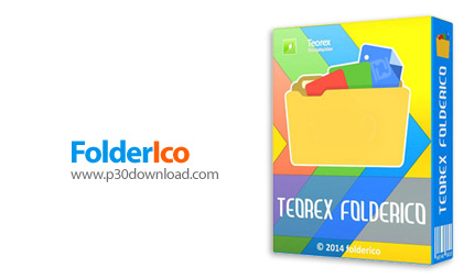 دانلود Teorex FolderIco v7.0.2 - نرم افزار تغییر رنگ آیکون پوشه های ویندوز