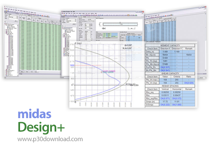 دانلود midas Design+ 2017 v1.1 - نرم‌افزار ساخت سازه‌های ساختمانی