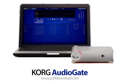 دانلود KORG AudioGate v4.6.1 - نرم افزار ضبط و پخش صداهای با کیفیت 