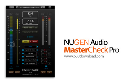 دانلود NUGEN Audio MasterCheck Pro v1.6.0.2 - پلاگین بهینه ساختن میکس ها برای سرویس های تحویل موزیک