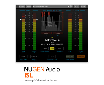 دانلود NUGEN Audio ISL v2.8.3.1 - لیمیتر دقیق و استاندارد برای استفاده در تولیدات صوتی