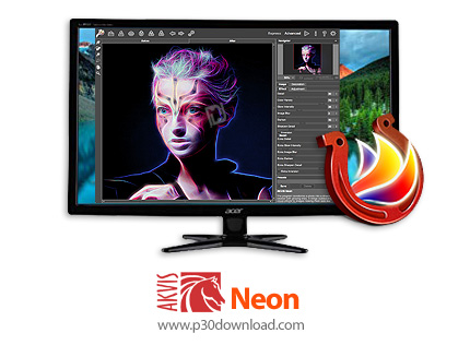 دانلود AKVIS Neon v3.1.458.17426 x86/x64 - نرم افزار تبدیل عکس ها به تصاویر نئونی و درخشان