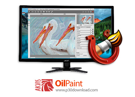 دانلود AKVIS OilPaint v8.0.665.17565 x86/x64 - نرم افزار تبدیل عکس به نقاشی رنگ روغن