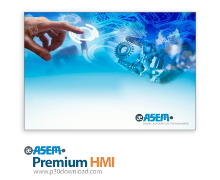 دانلود ASEM Premium HMI 2019 v5.0.1183.42 - محیط برنامه‌نویسی گرافیکی HMI یا رابط انسان و ماشین