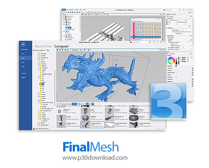 دانلود FinalMesh Professional v1.2.0.351 x86/x64 - نرم افزار ساخت پی دی اف و صفحات وب به صورت سه بعد