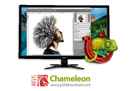 دانلود AKVIS Chameleon v10.2.1999.17431 x86/x64 - نرم افزار مونتاژ، ترکیب و ساخت کولاژ های عکس حرفه 
