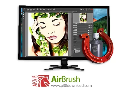 دانلود AKVIS AirBrush v6.1.691.17414 x86/x64 - نرم افزار تبدیل عکس به طرح های نقاشی ایربراش