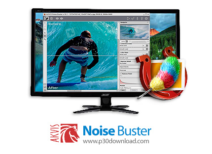 دانلود AKVIS Noise Buster v10.3.3018.17455 x86/x64 - نرم افزار کاهش نویز عکس های دیجیتال