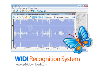 دانلود WIDI Recognition System Professional v4.5.0 Build 677 - نرم افزار تبدیل فایل های صوتی به فرمت