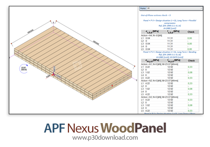 دانلود APF Nexus WoodPanel v1.1 - نرم افزار طراحی پنل‌های چوبی بر اساس یوروکد 5