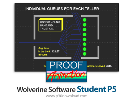 دانلود Wolverine Software Student P5 v1.2 - نرم‌افزار شبیه‌ساز دوبعدی فرآیند و ساخت انیمیشن