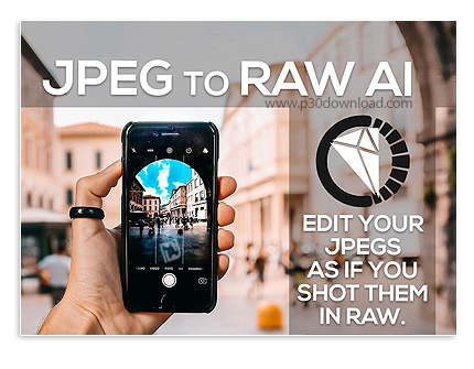دانلود Topaz JPEG to RAW AI v2.2.1 x64 - نرم افزار تبدیل عکس با فرمت JPEG به فرمت RAW با هوش مصنوعی