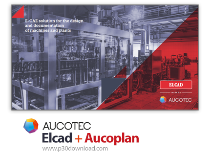 دانلود AUCOTEC AG Elcad + Aucoplan 2019 v17.14 - نرم‌افزار مستندسازی ماشین‌ابزارها و کارخانه‌ها
