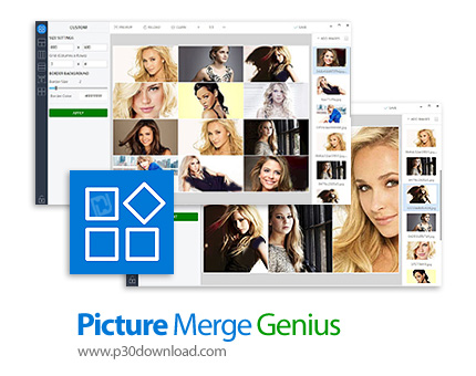 دانلود Picture Merge Genius v3.1 - نرم افزار کنار هم قرار دادن عکس ها