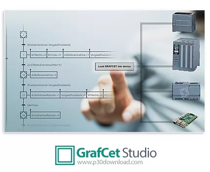 دانلود GrafCet Studio Pro v2.5.0.5 - نرم افزار طراحی نمودار عملکرد مراحل انتقال در سیستم