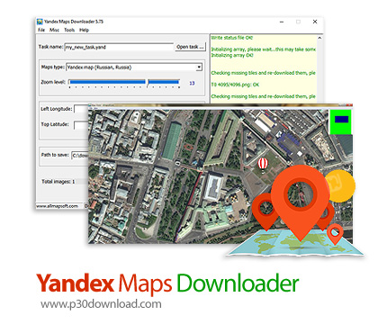 دانلود AllMapSoft Yandex Maps Downloader v5.823 - نرم افزار دانلود نقشه های یاندکس مپ