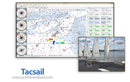 دانلود Tacsail v3.0 - نرم‌افزار بهبود عملکرد دریانوردی