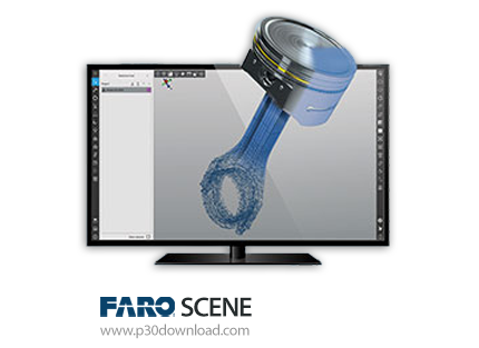 دانلود FARO SCENE v7.1.1.81 x64 - نرم‌افزار مستند‌سازی سه‌بعدی برای اسکنرها