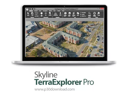 دانلود Skyline TerraExplorer Pro v7.2.1.4020 x64 - نرم افزار ایجاد مدل های جغرافیایی از نقشه های سه 