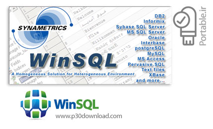 دانلود WinSQL Professional v9.0.107.624 Portable - نرم افزار مدیریت پایگاه داده پرتابل (بدون نیاز به