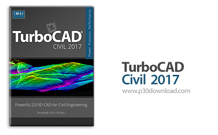 دانلود IMSI TurboCAD Civil 2017 v24.0 Build 66.3 x86/x64 - نرم افزار طراحی مهندسی عمران