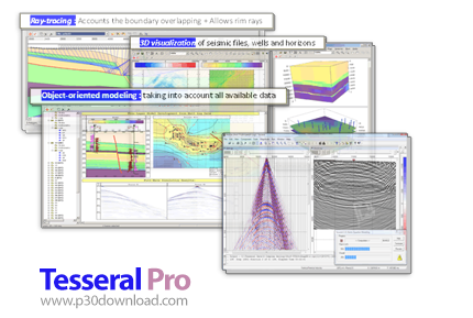 دانلود Tesseral Technologies Tesseral Pro v5.1.0 - نرم افزار مدل‌سازی کامل امواج و رهگیری پرتو برای 