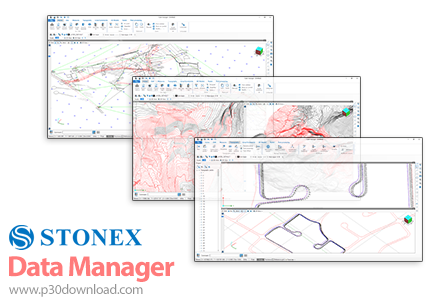 دانلود Stonex Data Manager v3.096 - نرم افزار مدیریت داده‌های جی‌پی‌اس