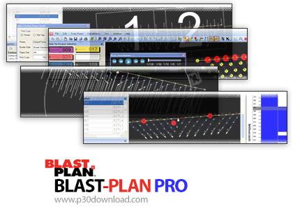 دانلود BMI BLASTPLAN-PRO v1.7.4.0 - نرم‌افزار برنامه‌ریزی انفجار برای حفاری
