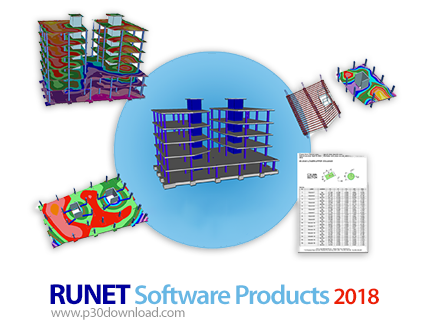 دانلود RUNET Software Products 2012-2018 - مجموعه نرم‌افزار‌های مهندسی سازه با یوروکد