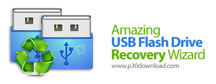 دانلود Amazing USB Flash Drive Recovery Wizard v9.1.1.8 - نرم افزار بازیابی اطلاعات حذف شده از فلش ی