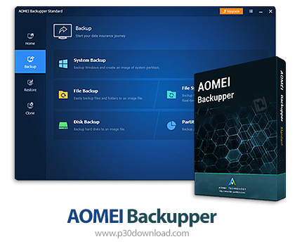 دانلود AOMEI Backupper v7.3.3 All Editions + WinPE - نرم افزار تهیه نسخه پشتیبان و بازگردانی اطلاعات