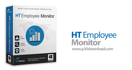 دانلود HT Employee Monitor v16.2.2 - نرم افزار کنترل فعالیت کارمندان بر روی سیستم های شبکه داخلی