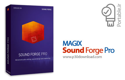 دانلود MAGIX Sound Forge Pro v13.0.0.76 x86/x64 Portable - نرم افزاری پیشرفته برای ویرایش فایل‌های ص