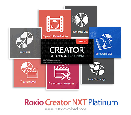 دانلود Corel Roxio Creator NXT Platinum 7 v20.0.00.0 - نرم افزار رایت، کپی و تهیه پشتیبان از اطلاعات