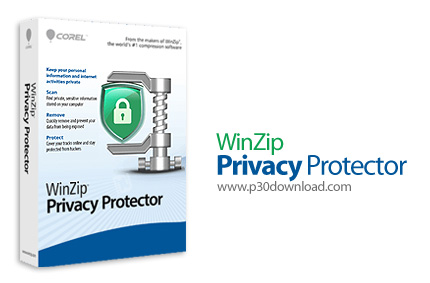 دانلود WinZip Privacy Protector Premium v4.0.9 - نرم افزار محافظت از حریم خصوصی در برابر حملات هکری