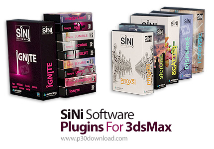 دانلود SiNi Software Plugins v1.24 for 3dsMax 2020-2023 - مجموعه پلاگین های کاربردی برای تری دی مکس
